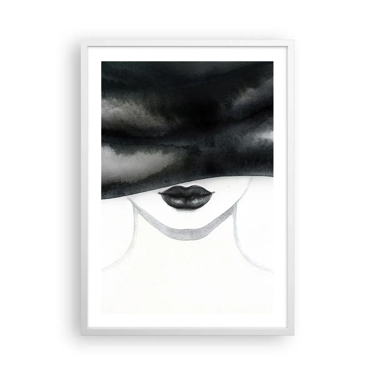 Poster in white frmae - Sensual Secret - 50x70 cm
