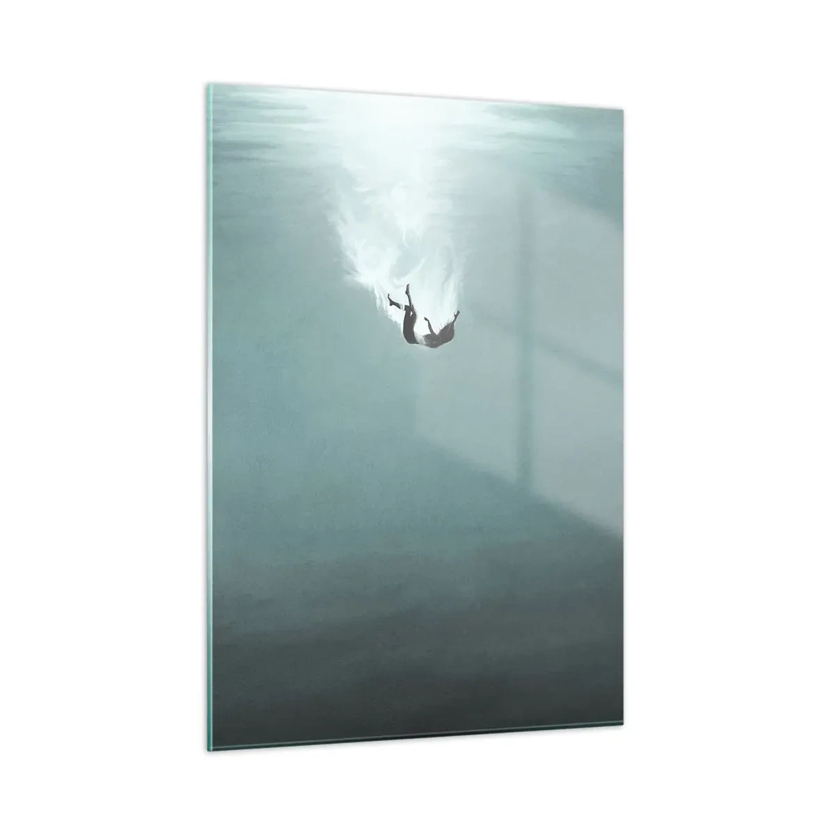 Glass picture - In the Arms of the Ocean - 50x70 cm