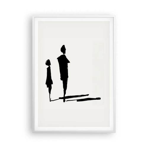Poster in white frmae - Surely Together? - 70x100 cm