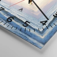 Clock face with numbers