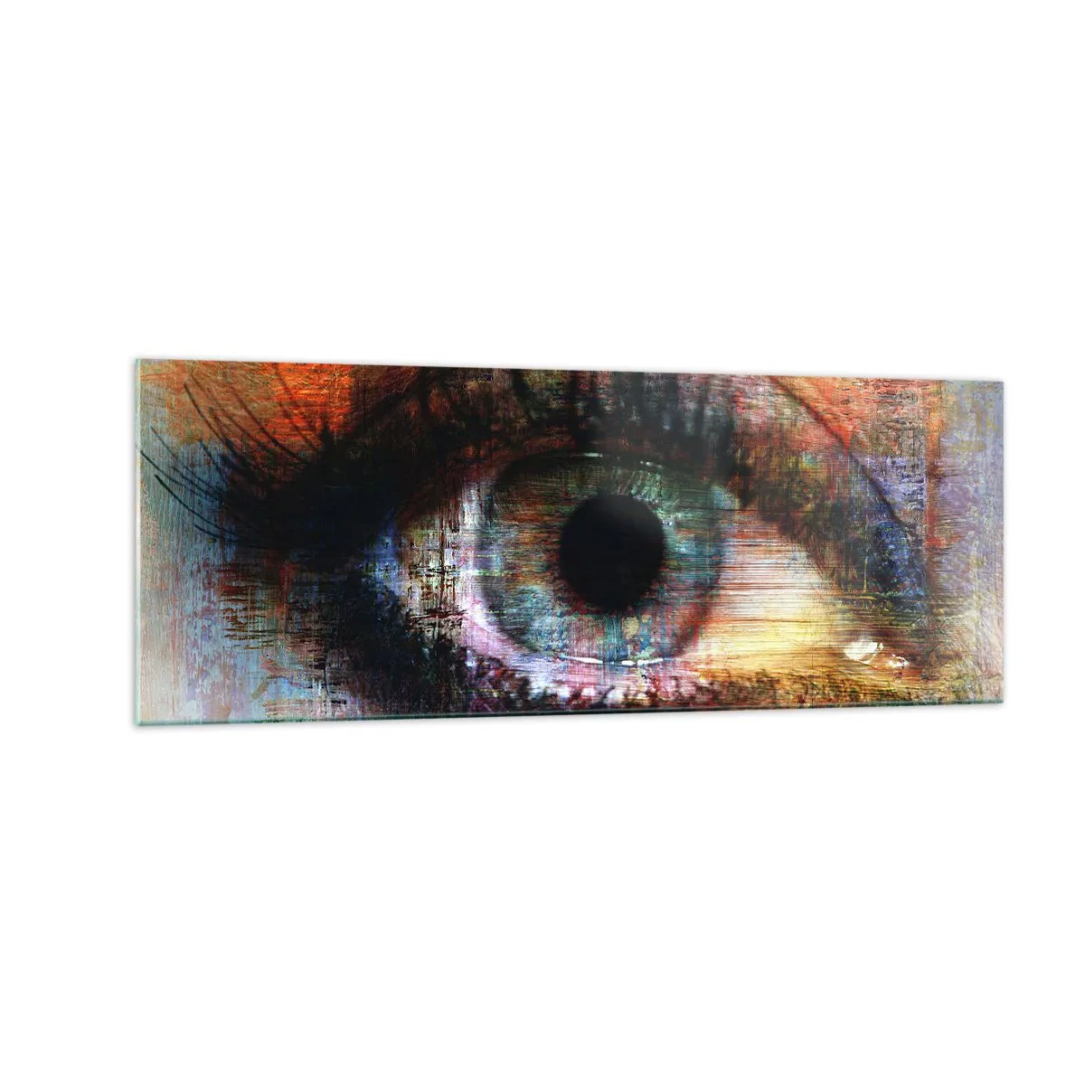 Glass picture - You Can See Inside the Soul - 140x50 cm