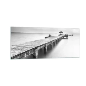 Glass picture - Into the Distance - 100x40 cm