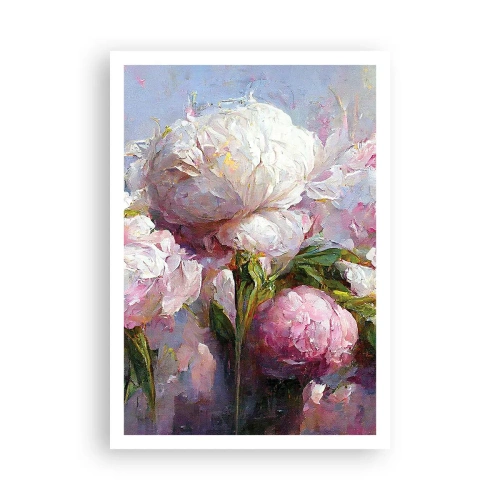 Poster - Bouquet Bubbling with Life - 70x100 cm