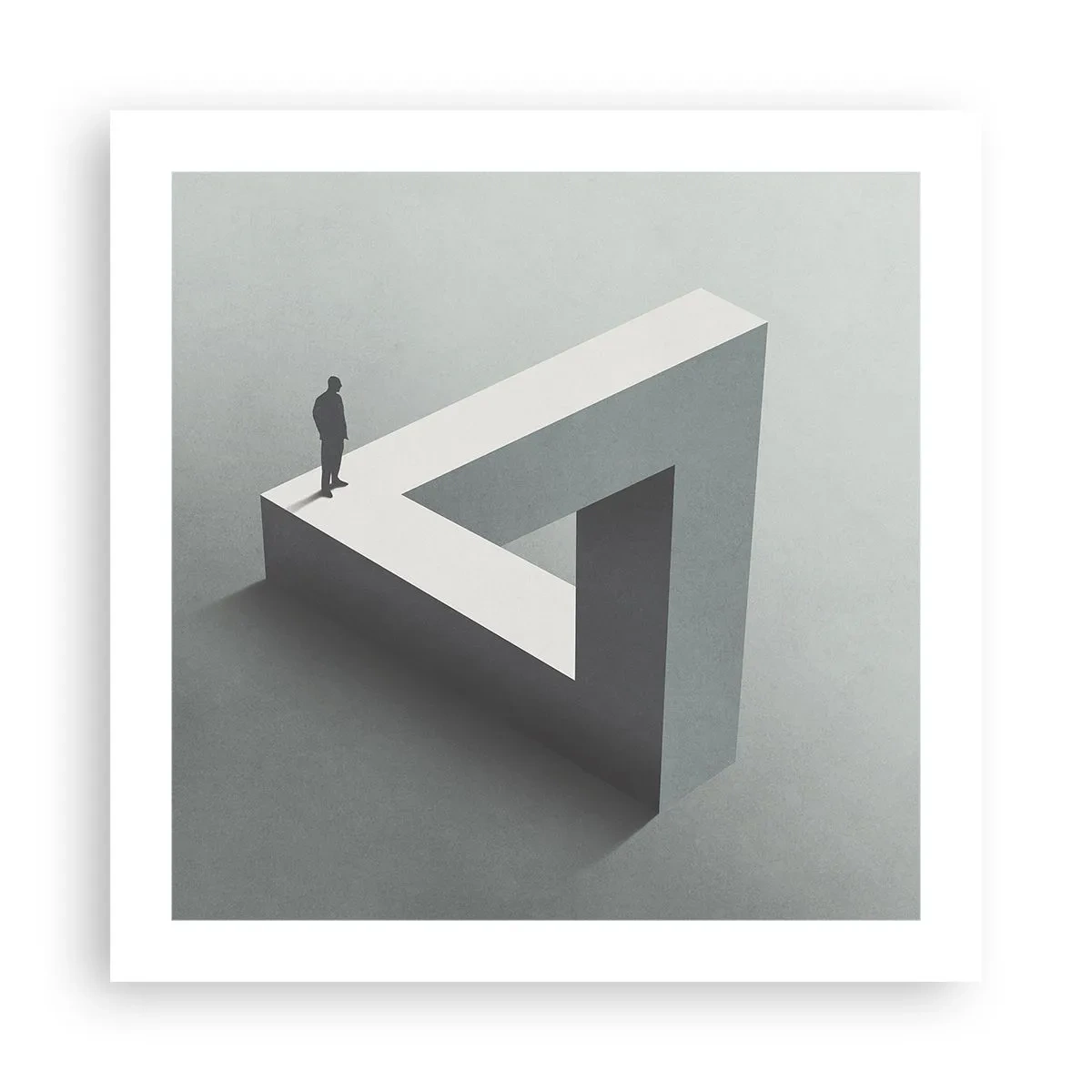 Poster - And Yet It Is Possible - 50x50 cm