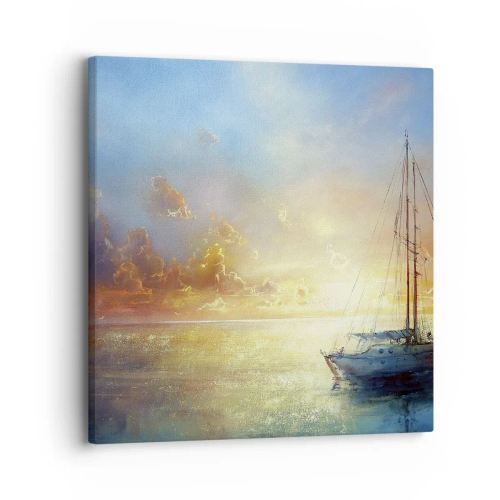 Canvas picture - In a Golden Bay - 30x30 cm