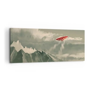 Canvas picture - Fearless Pioneer - 100x40 cm