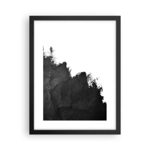 Poster in black frame - Elements: Earth - 30x40 cm