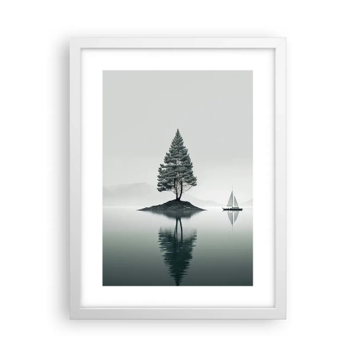 Poster in white frmae - Daydreaming - 30x40 cm