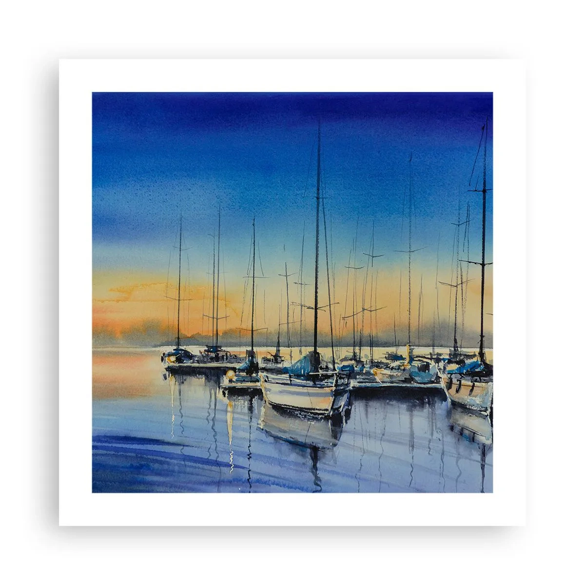 Poster - The End of a Good Day - 50x50 cm