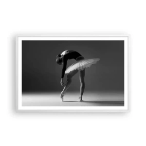 Poster in white frmae - Belle Ballet Dancer - 91x61 cm