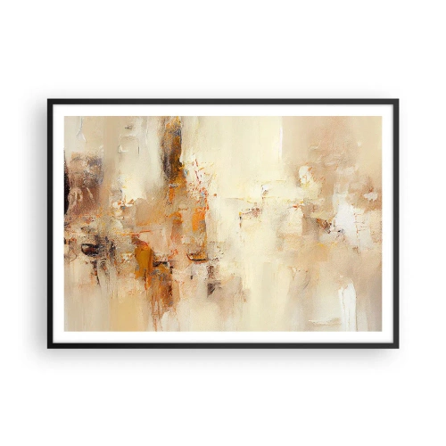 Poster in black frame - Soul of Amber - 100x70 cm