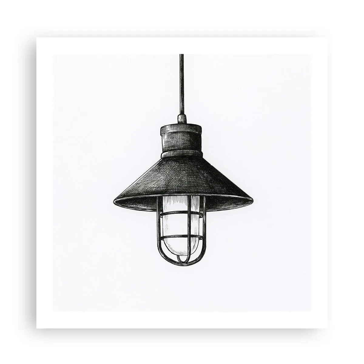 Poster - Like In the Old Days… - 60x60 cm