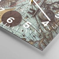 Clock face with numbers