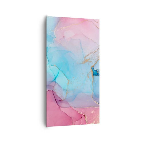 Canvas picture - Encounter and Permeation - 65x120 cm