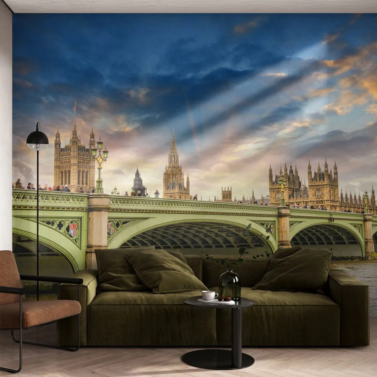 Self-Adhesive Photo Wallpaper Deluxe Sticker - Time Stood Still in the Imperium - City, London, Architecture - 250x175 cm