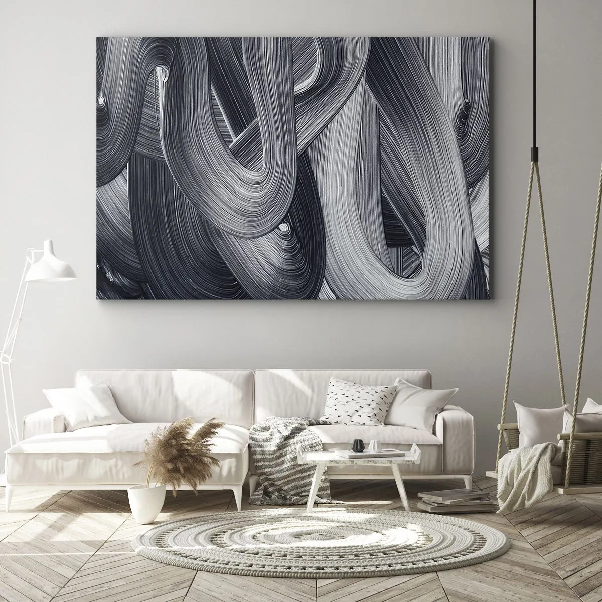 Canvas picture - Fluidity of Reality - 100x70 cm