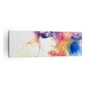 Canvas picture - Rainbow Dizziness - 160x50 cm