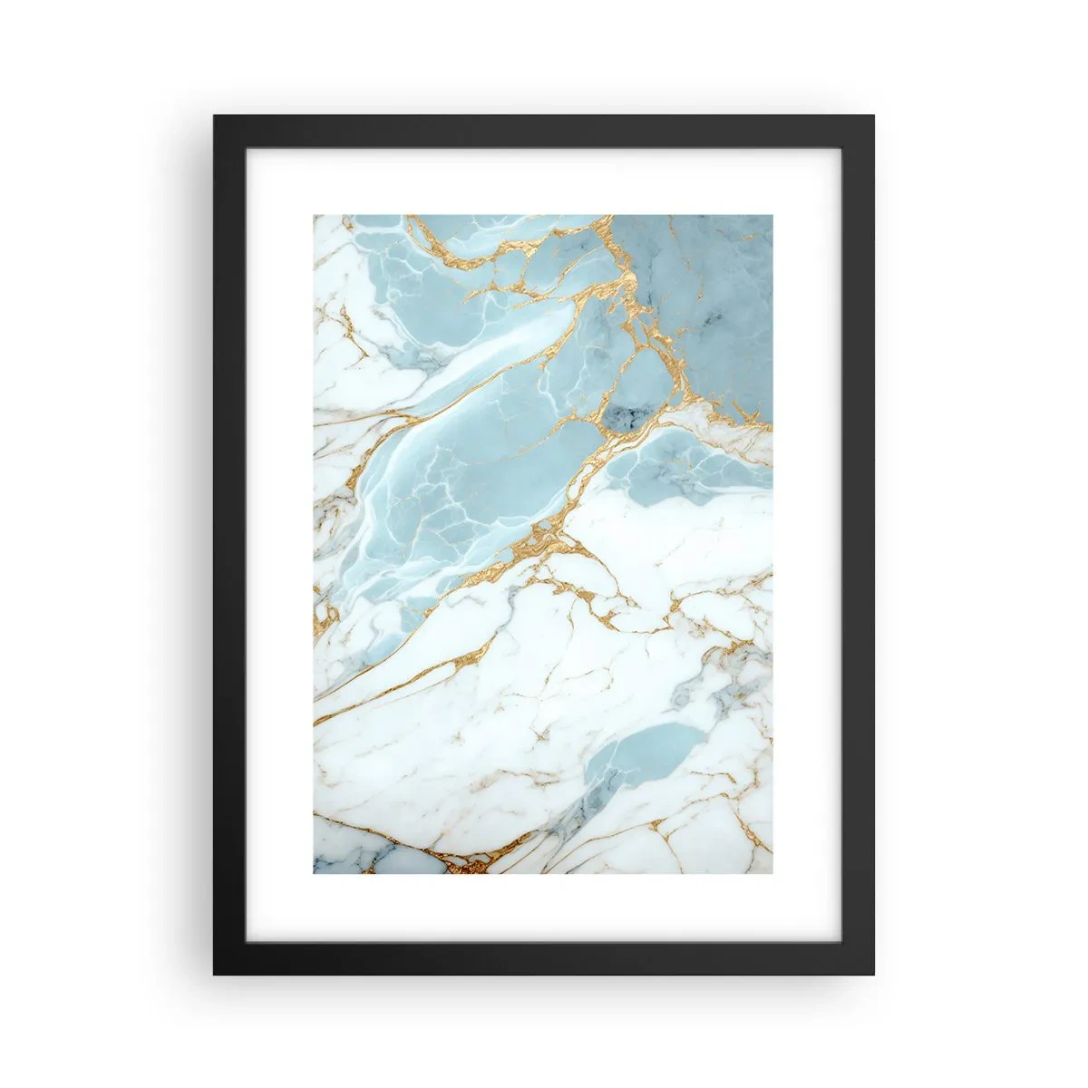 Poster in black frame - Richness of the Stone - 30x40 cm