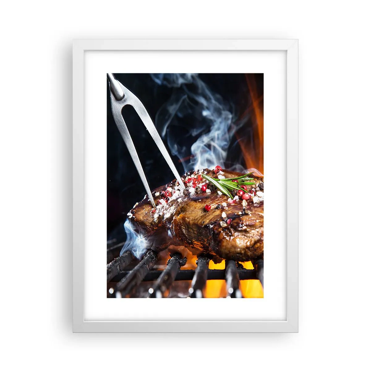 Poster in white frmae - Juicy and Fragrant - 30x40 cm