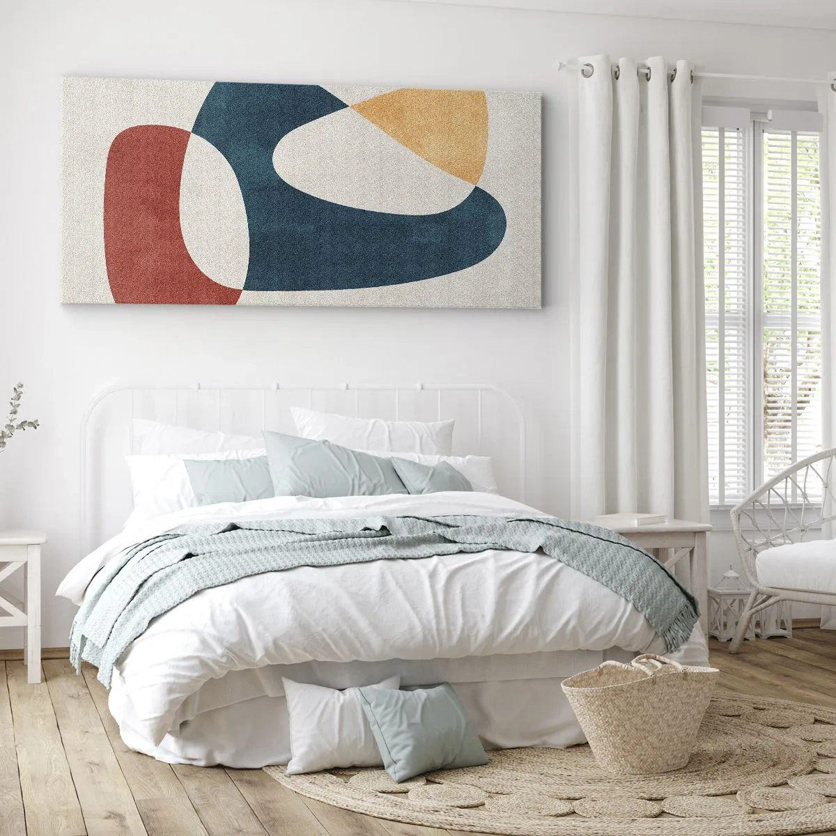 Canvas picture - Influences and Metamorphoses - 140x50 cm