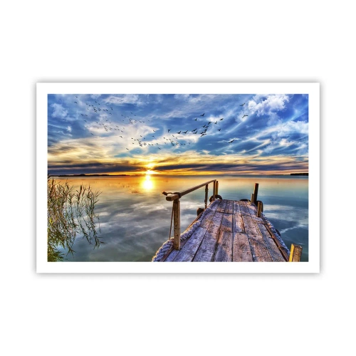 Poster - Wind is Taking a Break - 91x61 cm