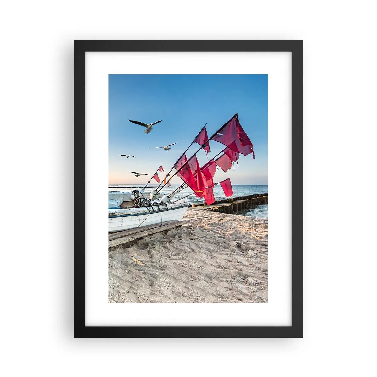 Poster in black frame - Deserved Rest - 30x40 cm