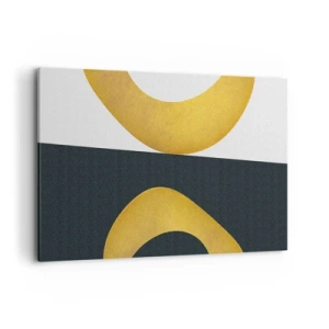 Canvas picture - First Of All: Gold - 120x80 cm