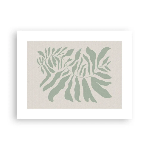 Poster - Emerald Branch - 40x30 cm