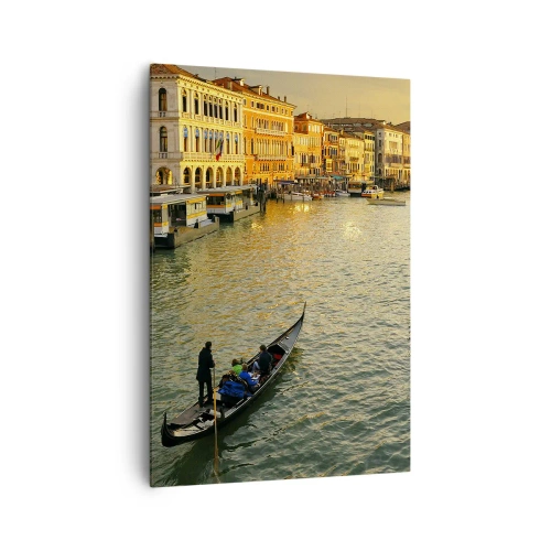 Canvas picture - On the Sunny side of a Street - 70x100 cm