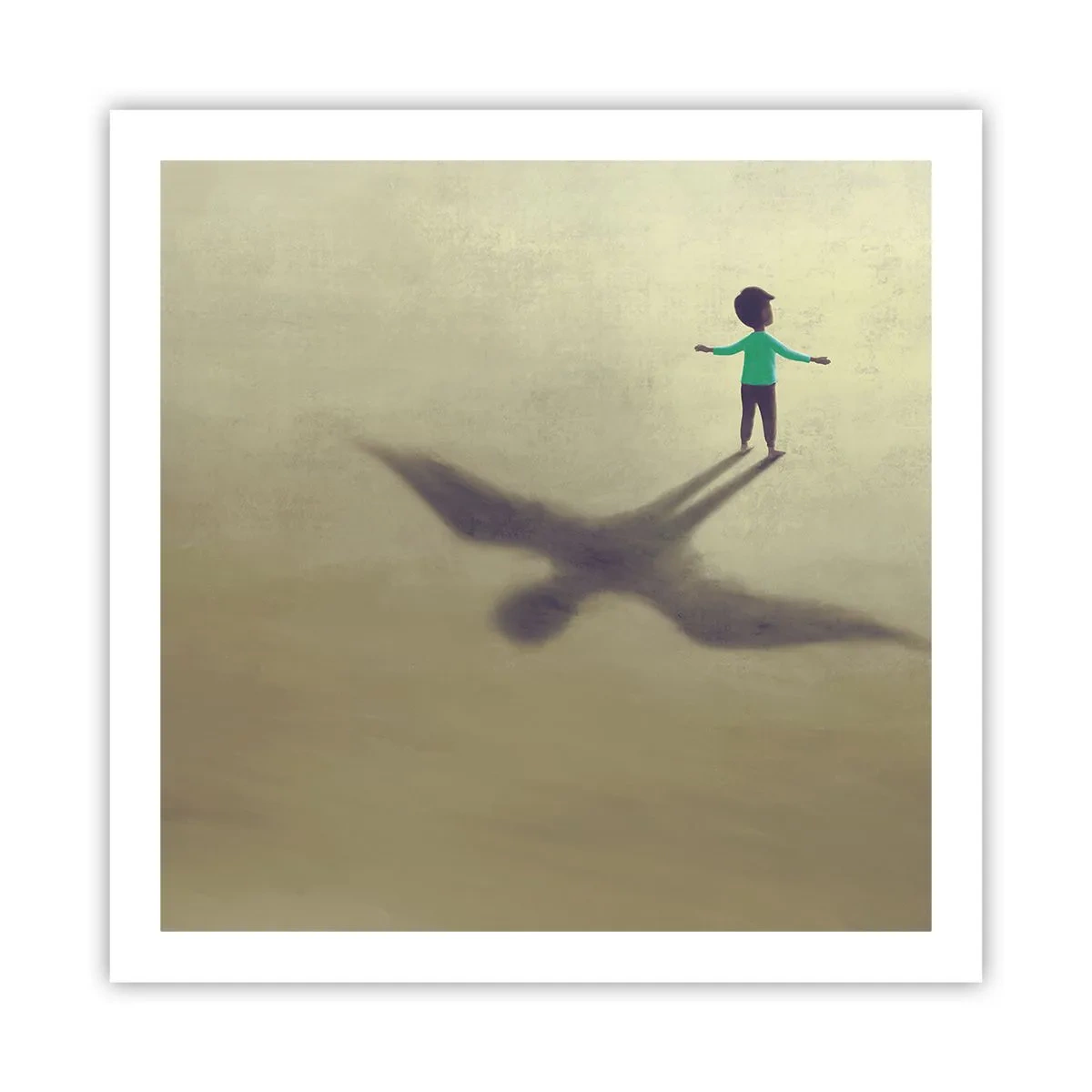 Poster - Hero of the Future - 60x60 cm