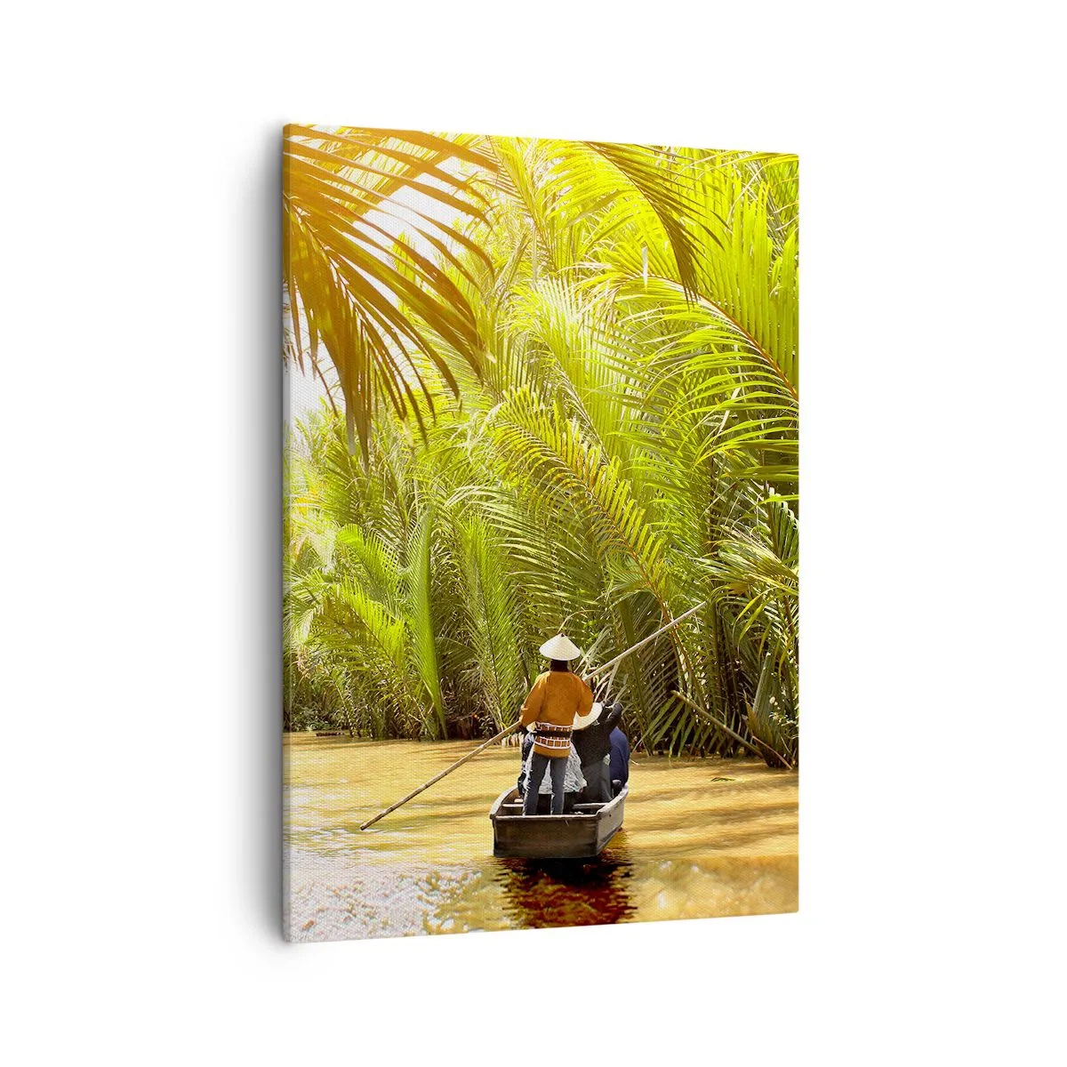 Canvas picture - Through a Palm Ravine - 50x70 cm