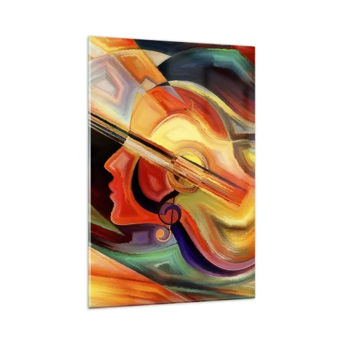 Glass picture - All Is Tuned Up - 80x120 cm