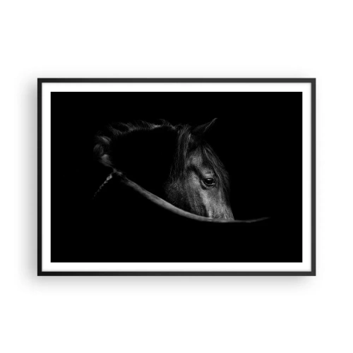 Poster in black frame - Black Prince - 100x70 cm