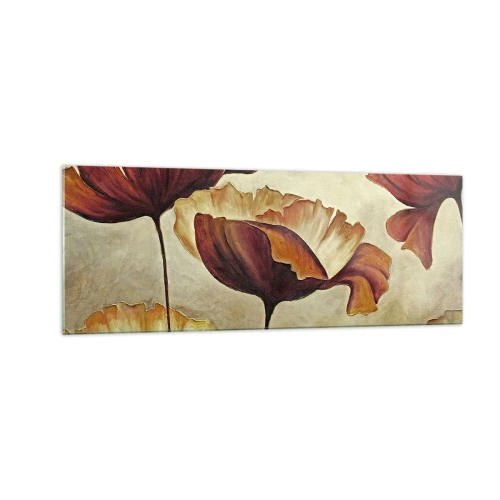 Glass picture - Piece of Meadow - 140x50 cm