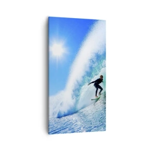 Canvas picture - Across Great Blue - 55x100 cm