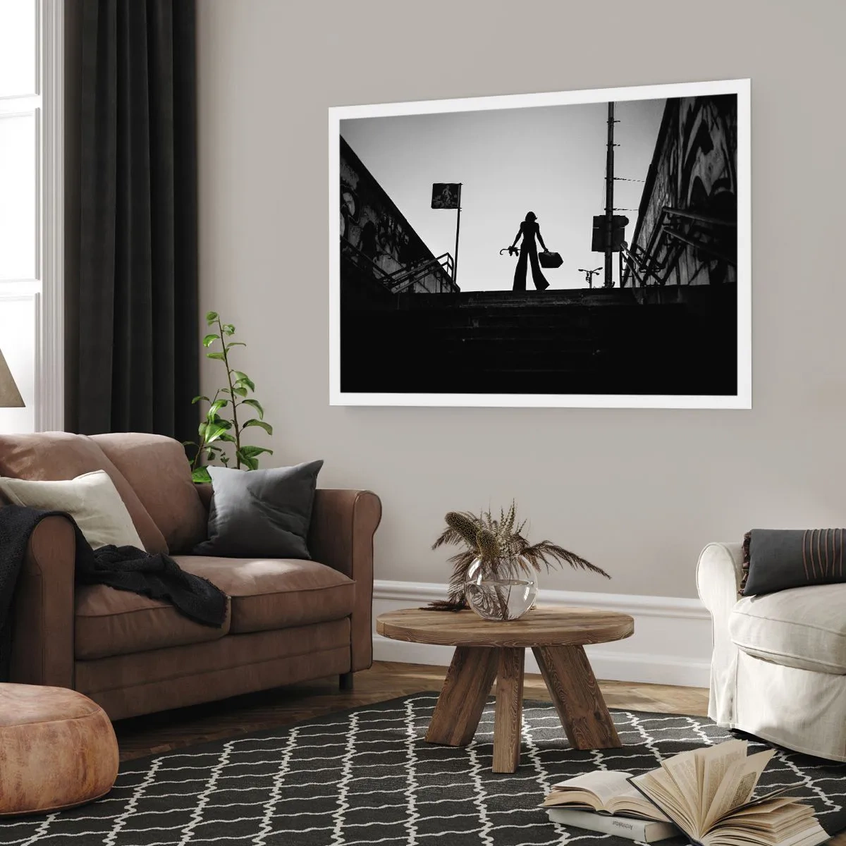 Poster - City Wander - 50x40 cm