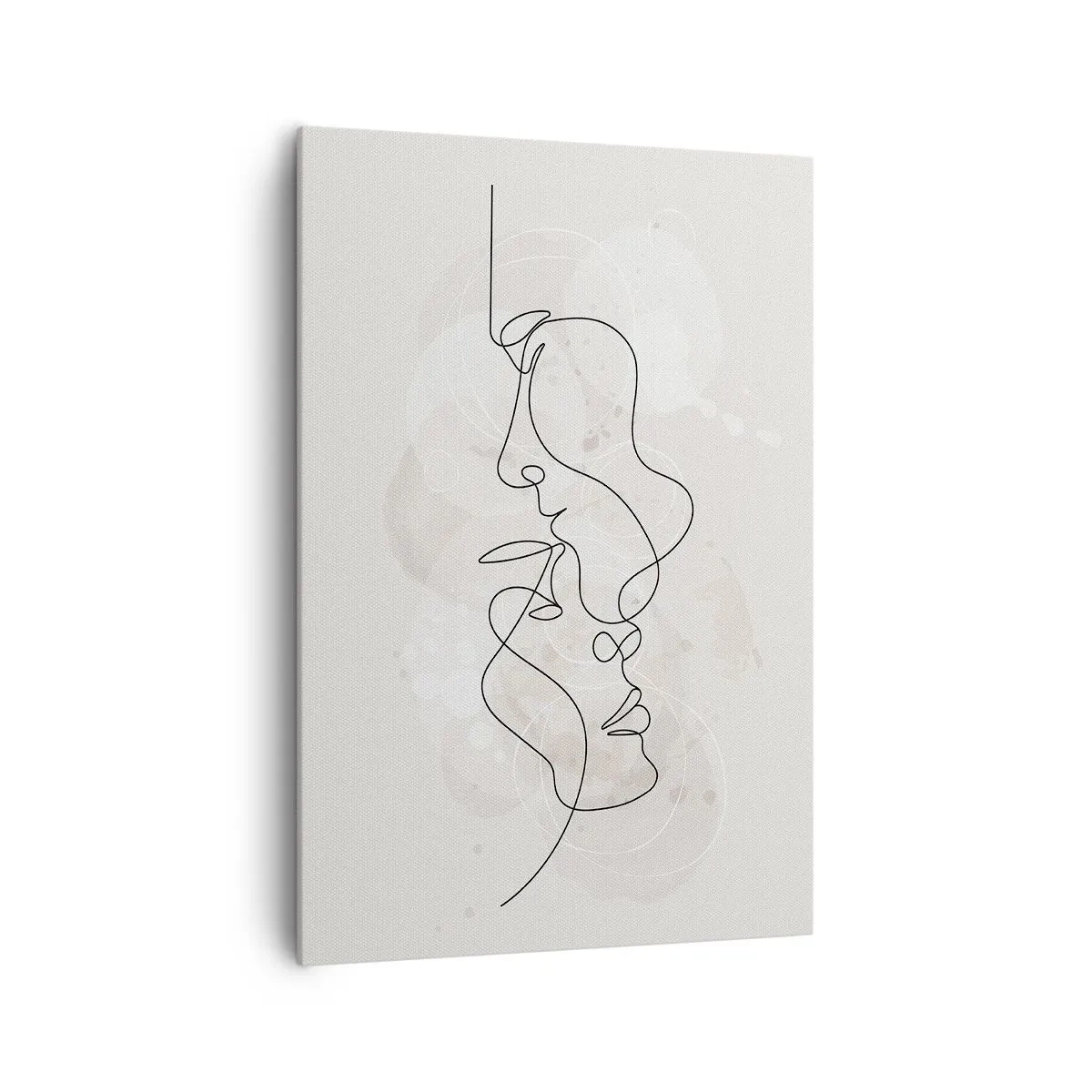 Canvas picture - Tangled up in an Embrace - 70x100 cm