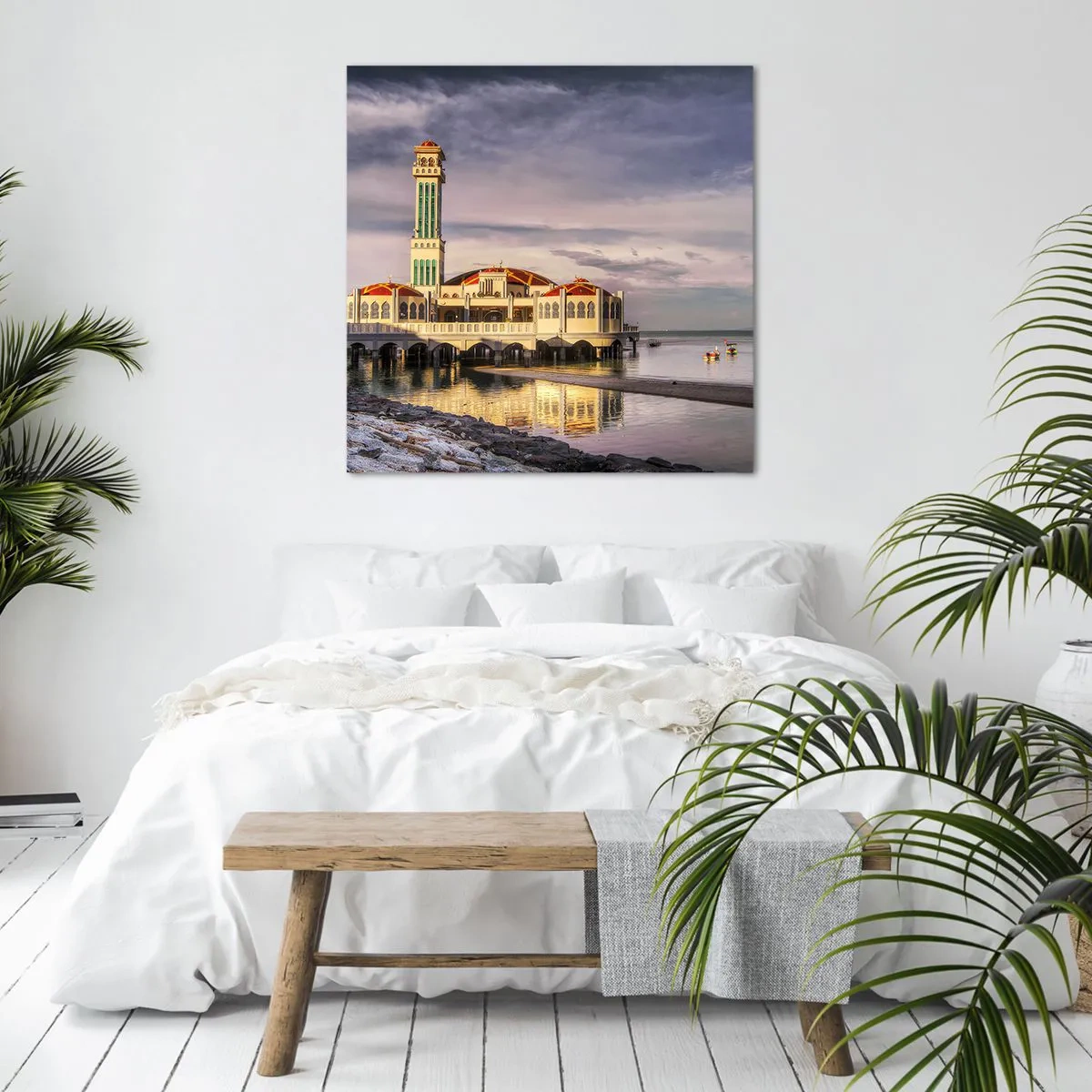 Canvas picture - Temple of Nature - 40x40 cm