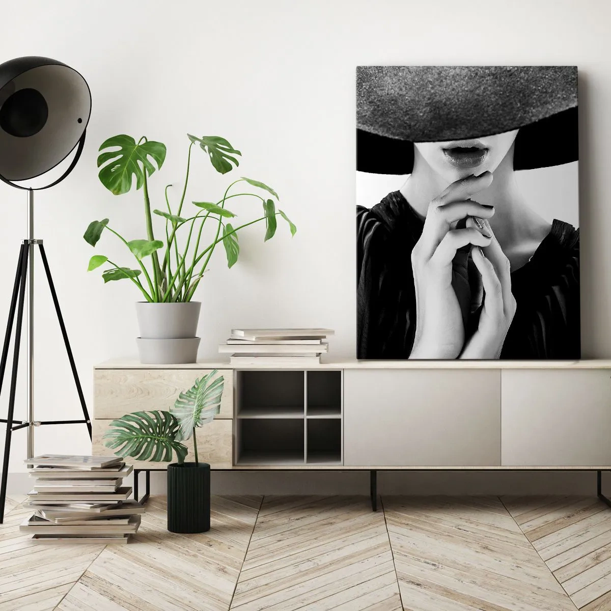 Canvas picture - Hidden Beauty - 65x120 cm