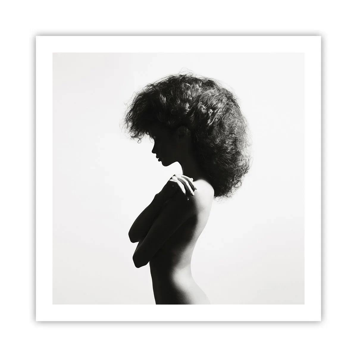 Poster - Like a Flower on a Thin Stem - 60x60 cm