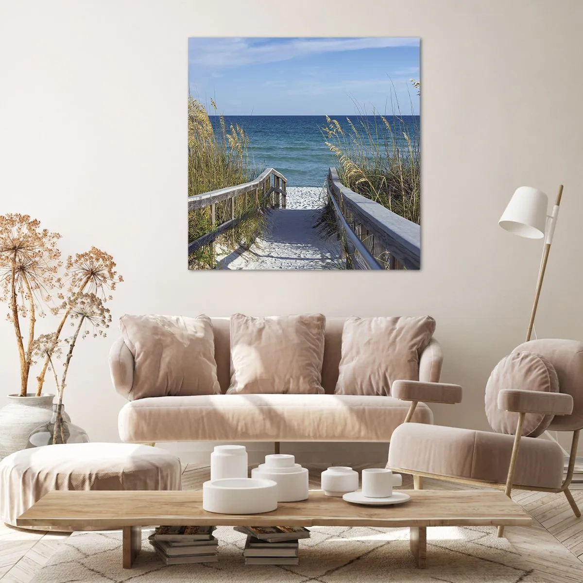 Canvas picture - In the Sun, out in the Wind - 60x60 cm