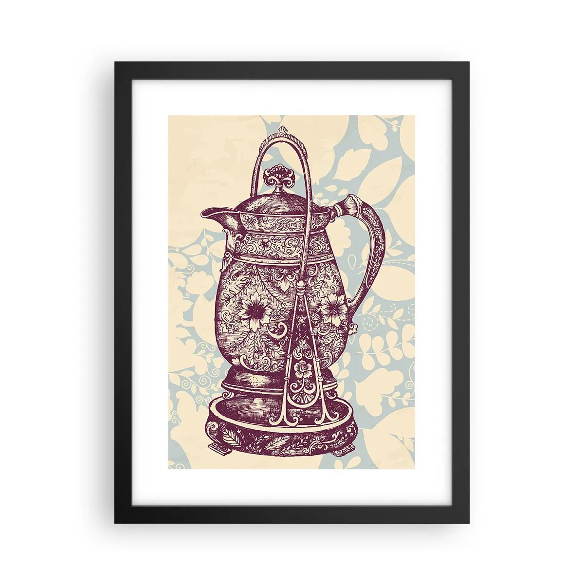 Poster in black frame - Beauty of Ordinary Life - 30x40 cm