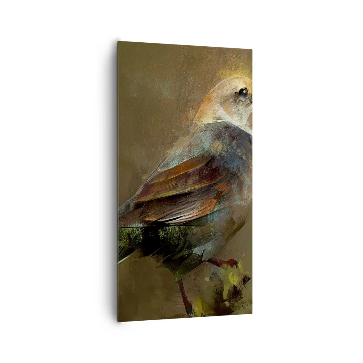 Canvas picture - Sparrow, a Little Birdy - 65x120 cm