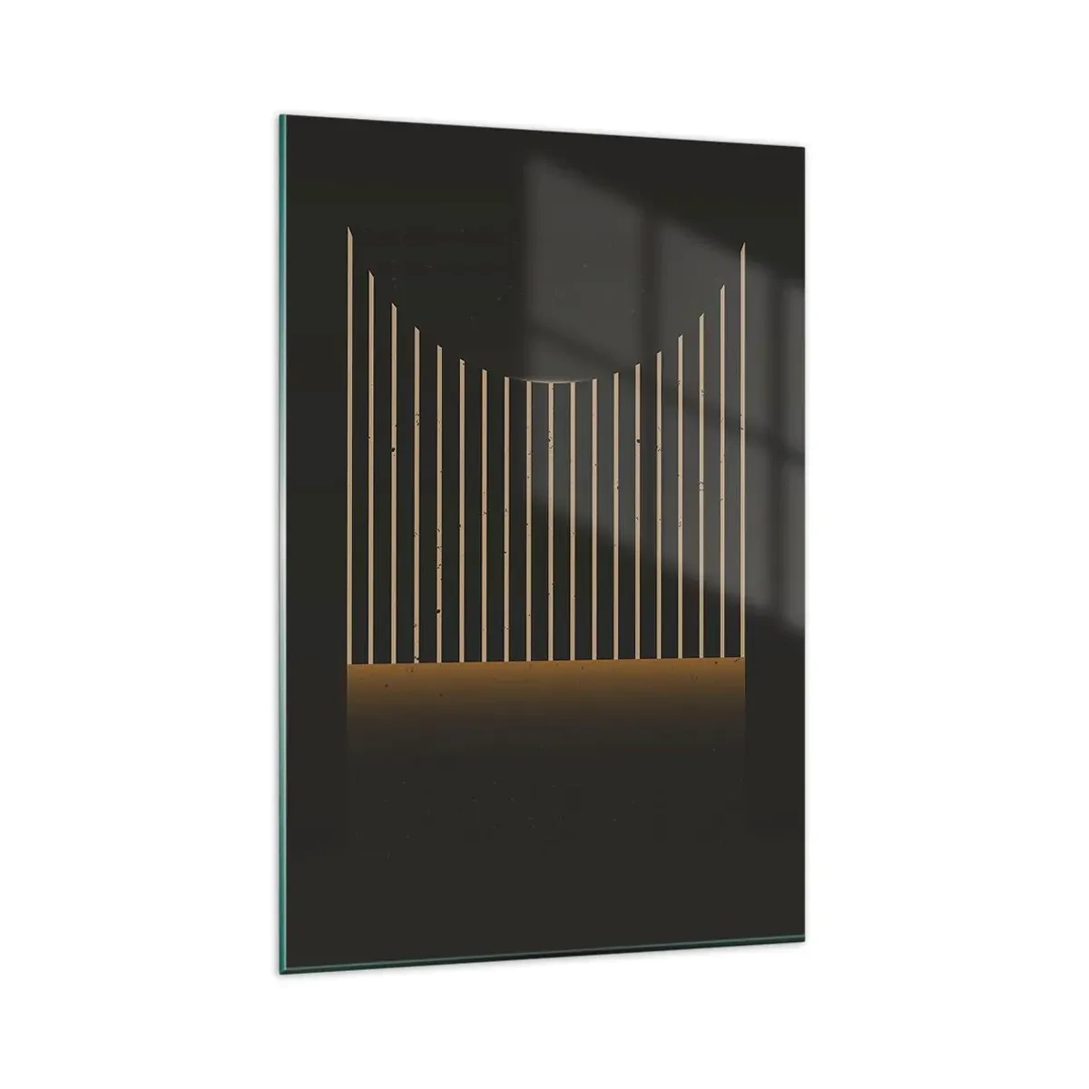 Glass picture - Investigating Darkness - 80x120 cm
