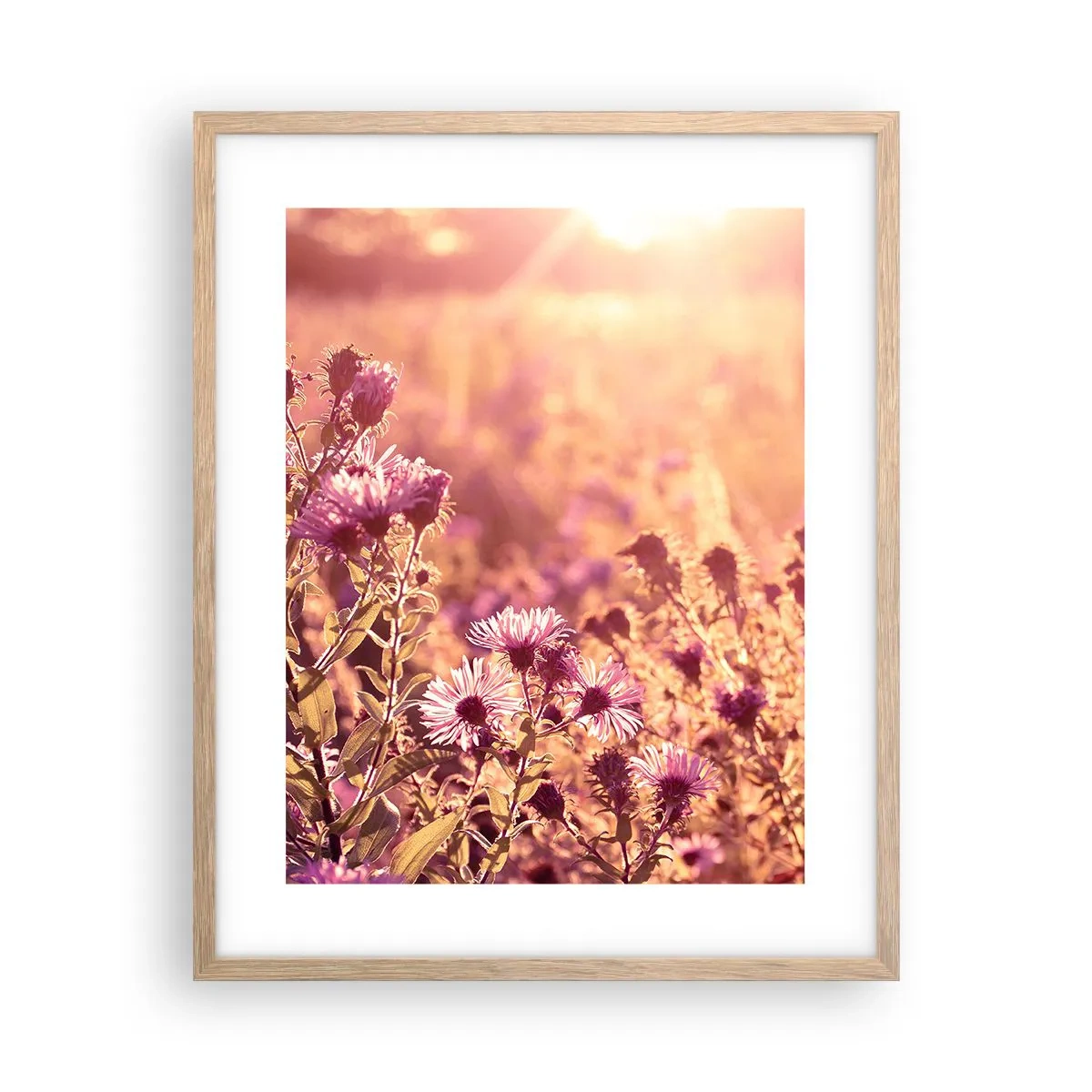 Poster in light oak frame - Before Summer Goes - 40x50 cm