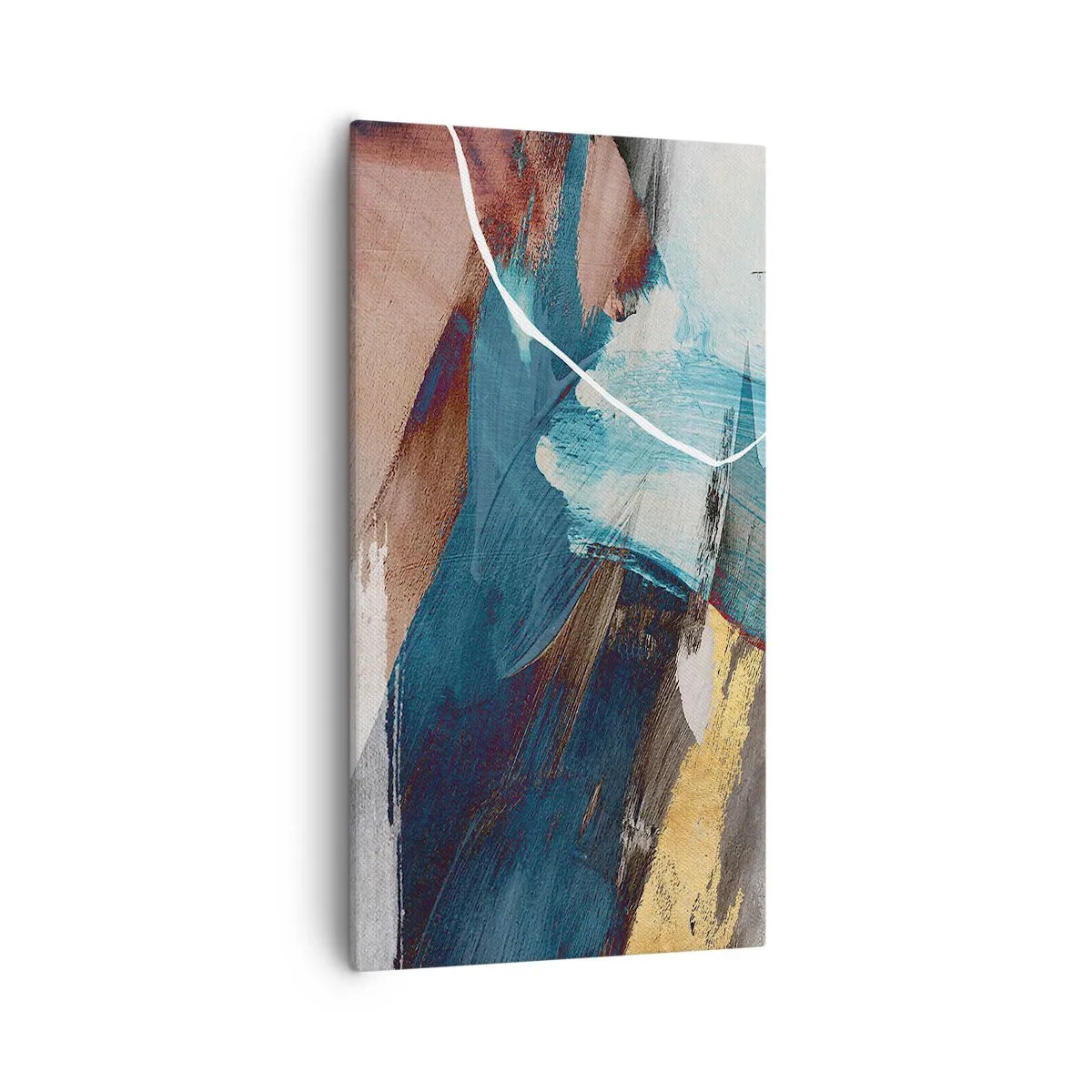 Canvas picture - With Panache and Energy - 55x100 cm