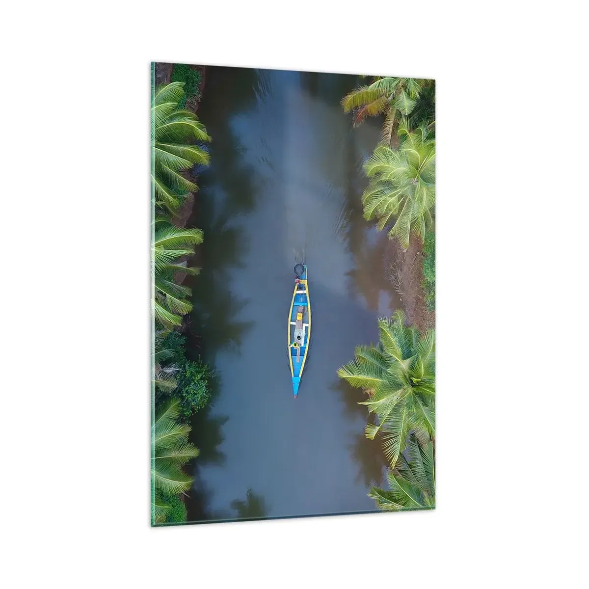 Glass picture - On Tropical Trail - 80x120 cm