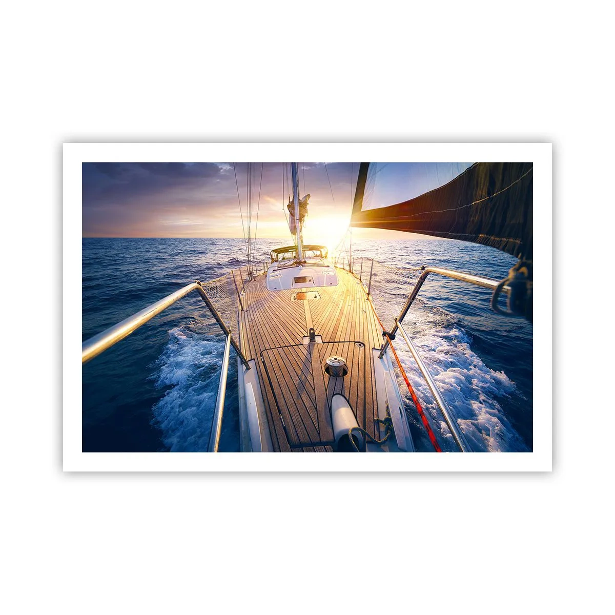 Poster - Running on Waves - 91x61 cm