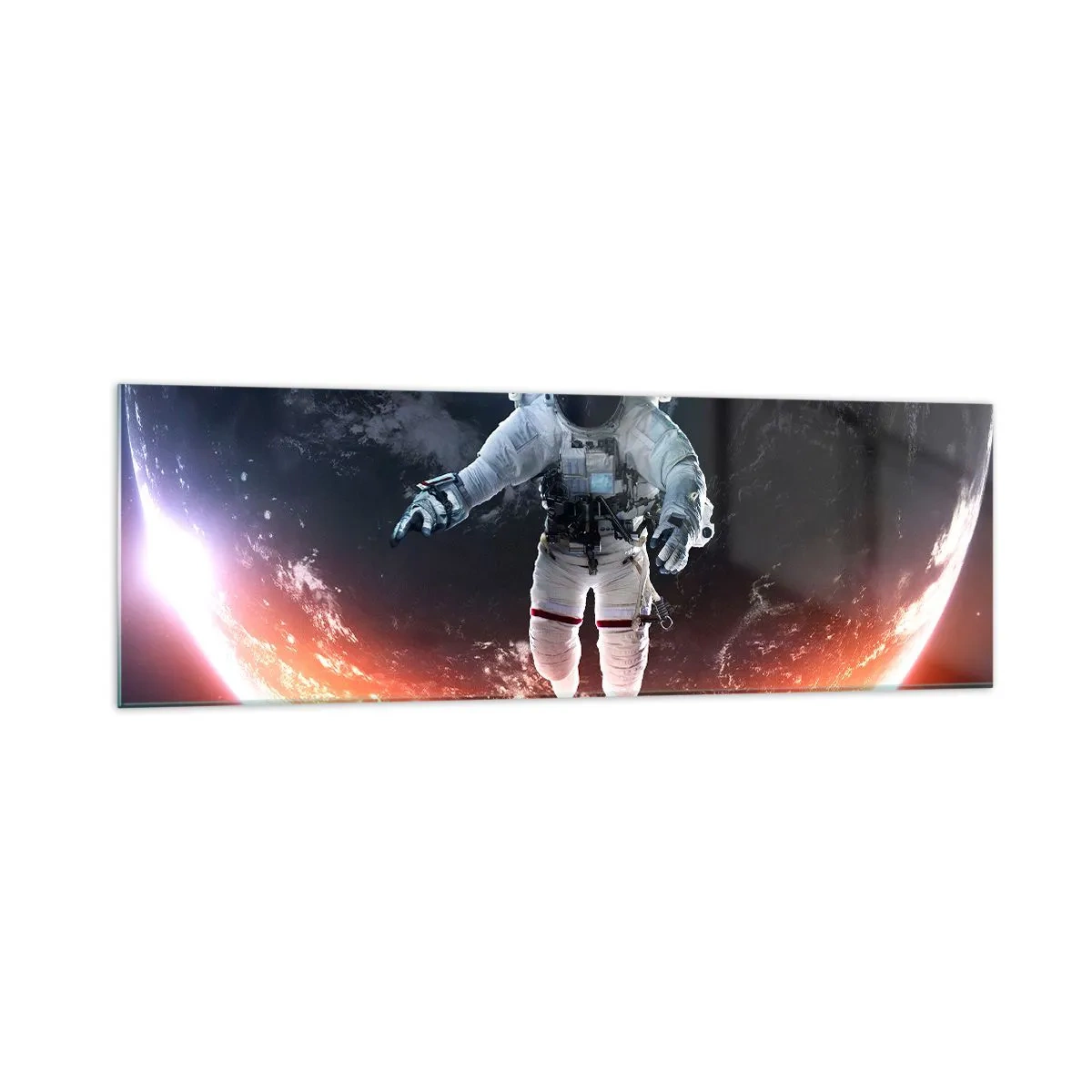 Glass picture - Can I Stay a Bit More? - 160x50 cm