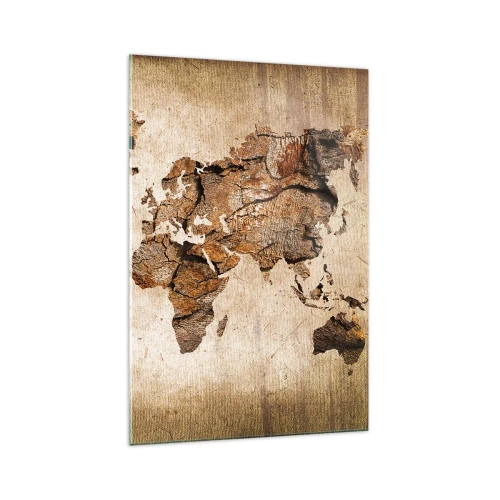 Glass picture - Discovery of the World - 70x100 cm